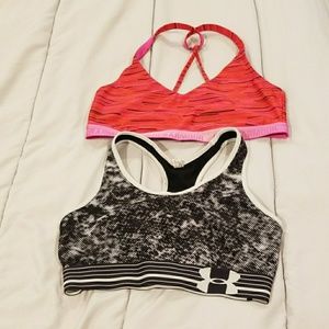 2 under armor sports bras